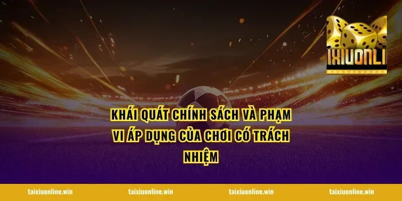 Khái quát chính sách và phạm vi áp dụng của chơi có trách nhiệm