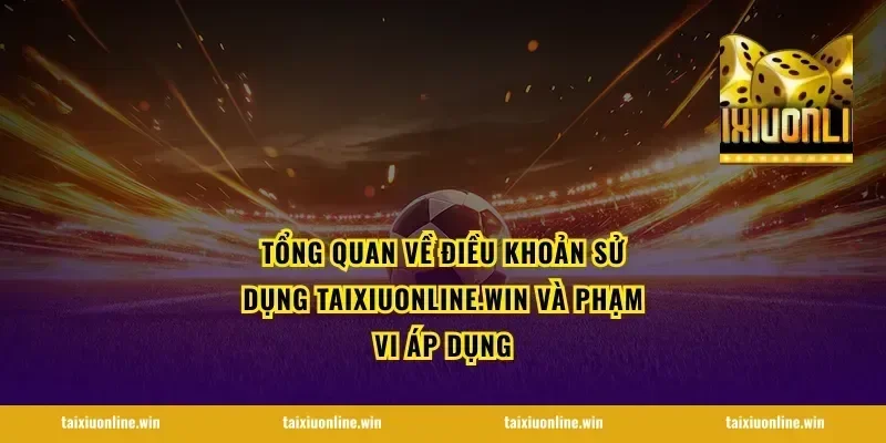 Tổng quan về điều khoản sử dụng taixiuonline.win và phạm vi áp dụng